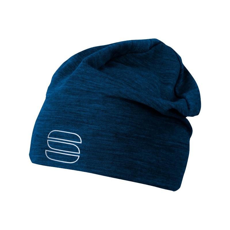 вязаная шапочка Sportful Sportful Rythmo Knit Hat серо-синяя вязаная шапочка Sportful Sportful Rythmo Knit Hat серо-синяя